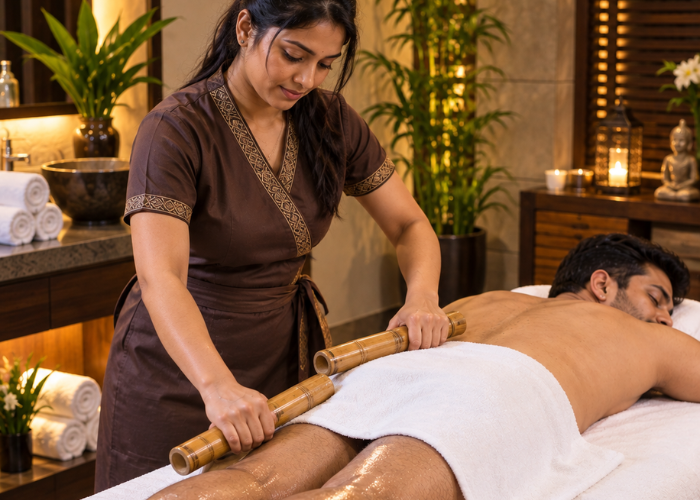 Professional Bamboo Massage in Rourkela