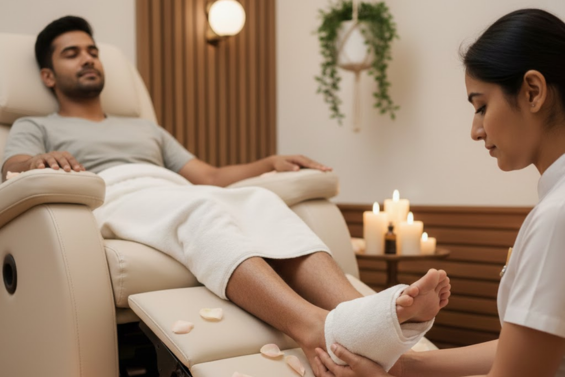 Foot Reflexology Massage Experience